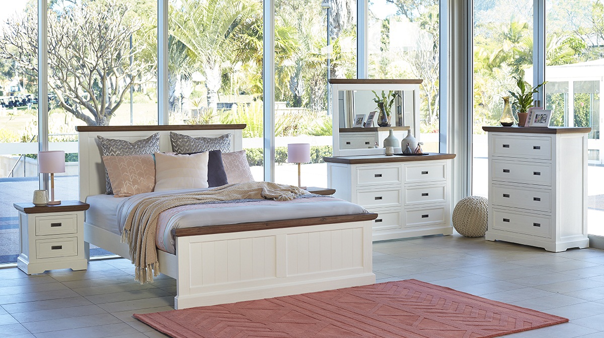 Hamptons III 3Pce Queen Bedroom Suite